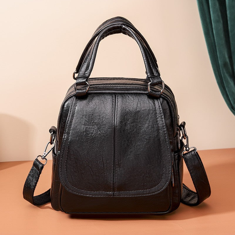 Mini Convertible Backpack with Top Handles