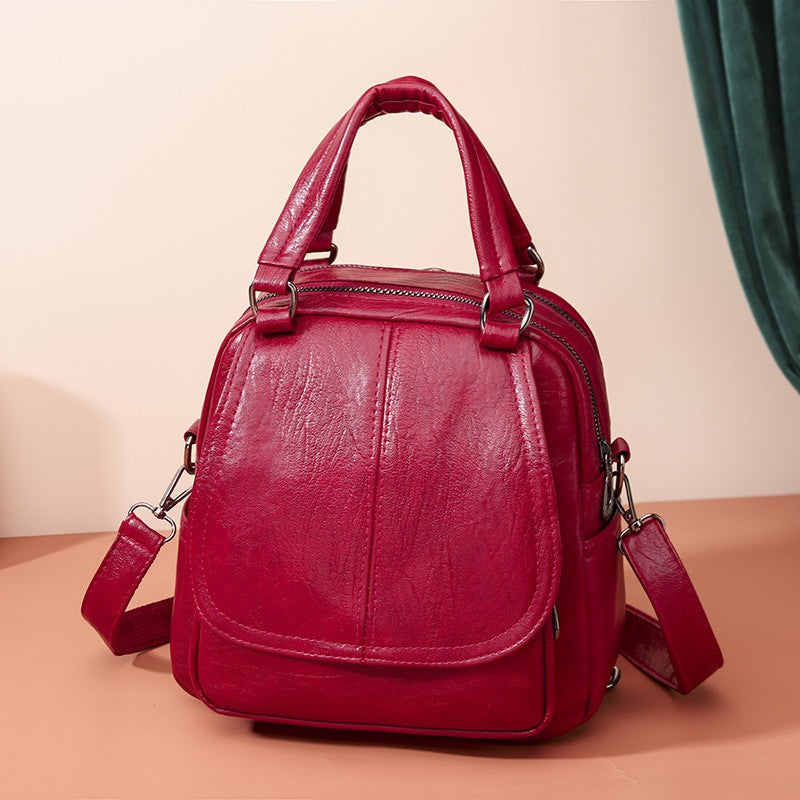 Mini Convertible Backpack with Top Handles