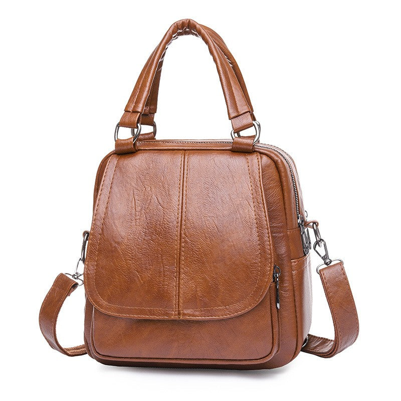 Mini Convertible Backpack with Top Handles