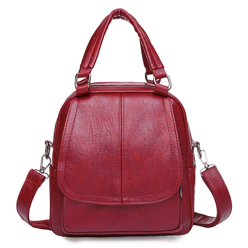Mini Convertible Backpack with Top Handles