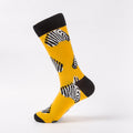Animal Motif Cotton Crew Socks - Color_01