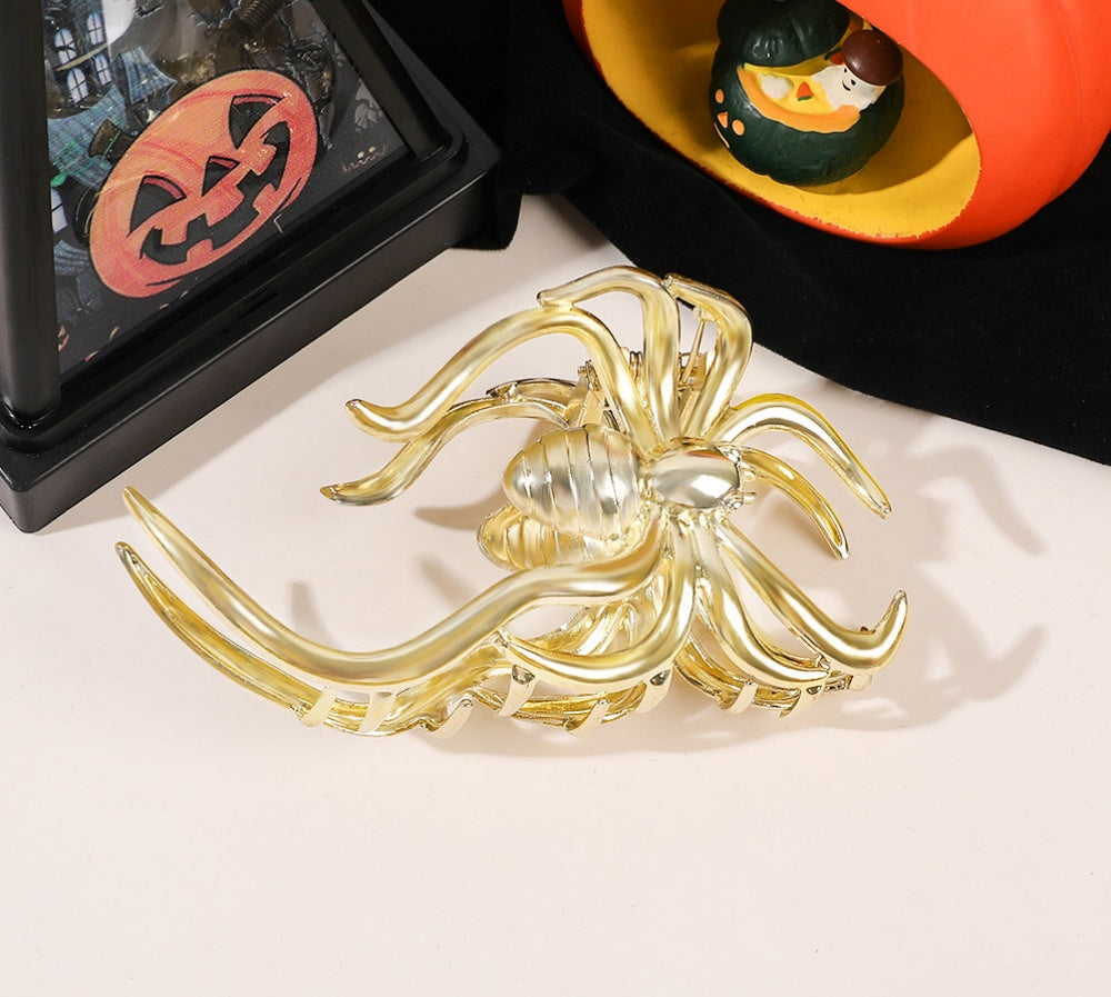 Metal Spider Hair Claw Clip - Color_02