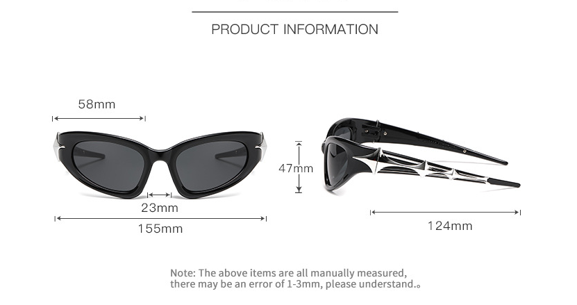 Y2K Wraparound Sport Shield Sunglasses - view 1
