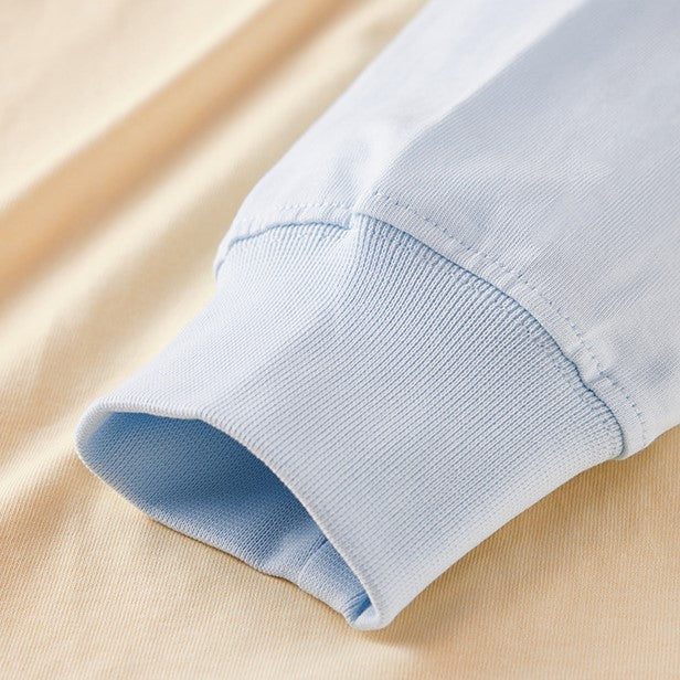 Two Tone Raglan Sleeve Cotton Tee - view 2