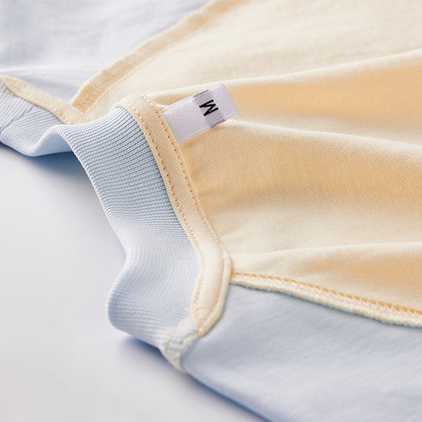 Two Tone Raglan Sleeve Cotton Tee - view 3