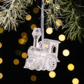 Crystal-Look Acrylic Christmas Tree Ornament - Train
