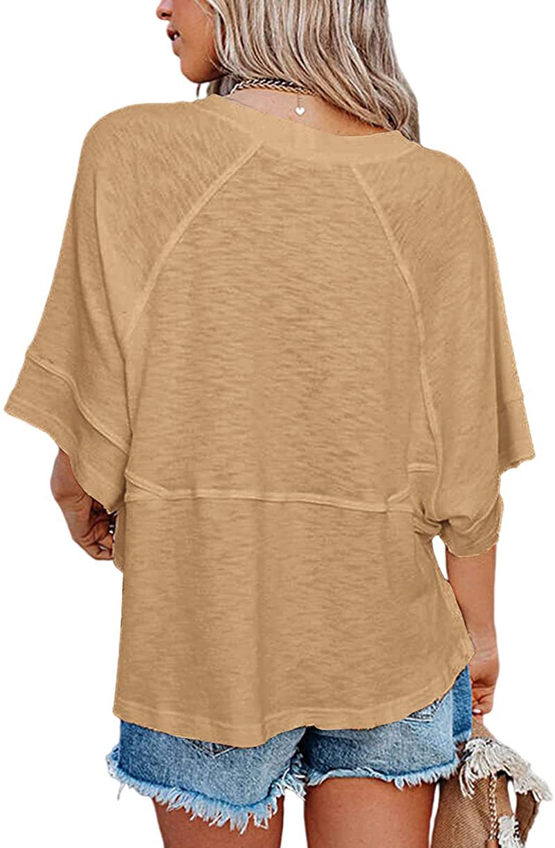 Oversized Drop Shoulder Half Sleeve Tee