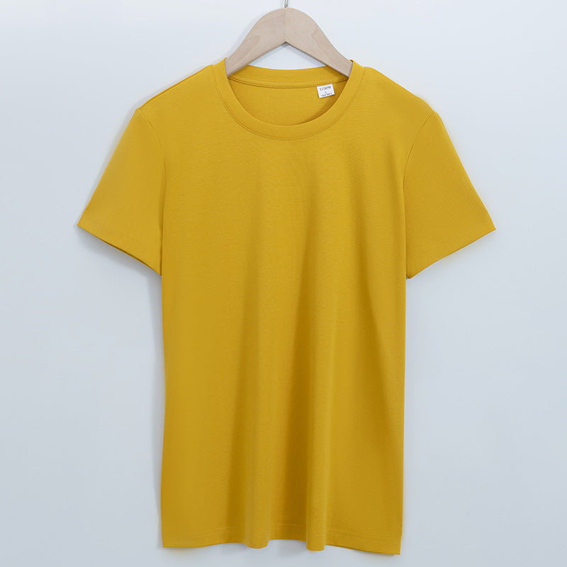 Classic Crew Neck Cotton Tee - Color_09