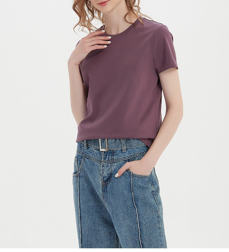 Classic Crew Neck Cotton Tee - view 3