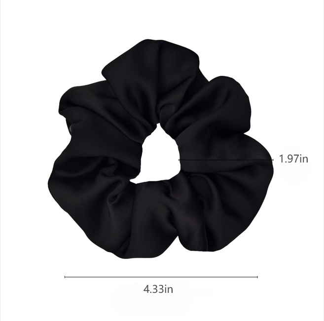 Oversized Smooth Satin Scrunchie - view 2