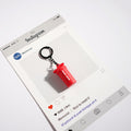 Mini Shaker Bottle Keychain Bag Charm - Red