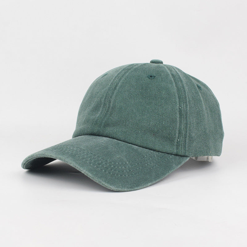 Vintage Wash Low Profile Baseball Cap - Green