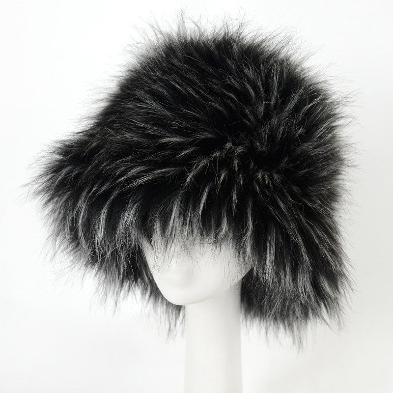 Thick Fluffy Faux Fur Bucket Hat