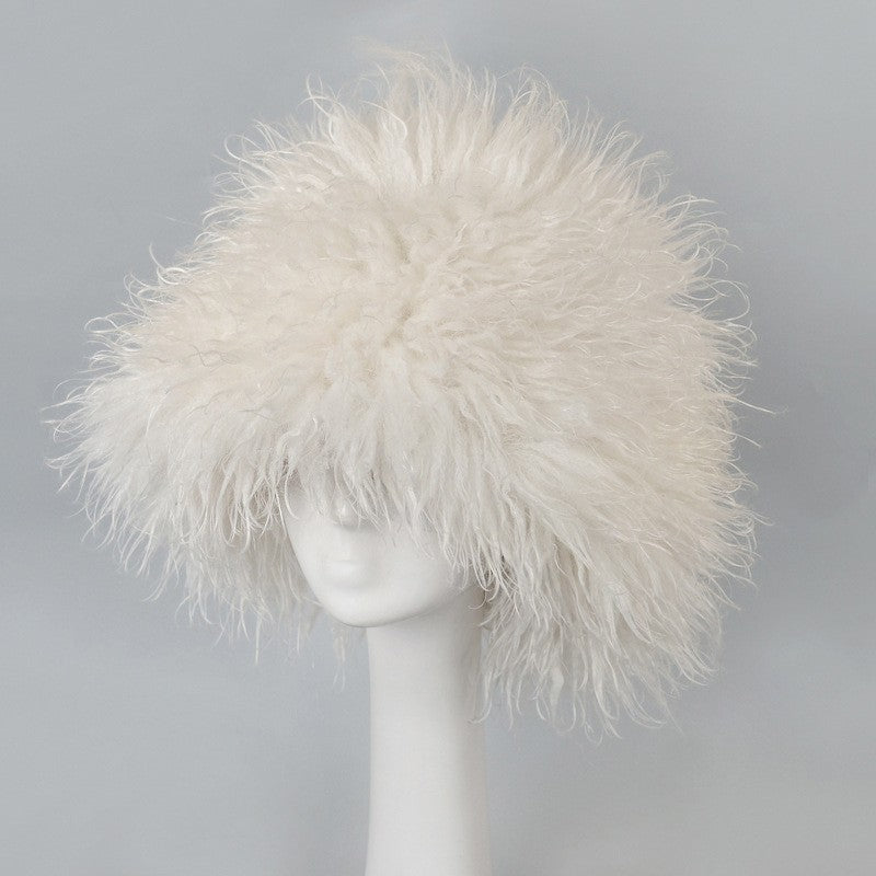 Thick Fluffy Faux Fur Bucket Hat
