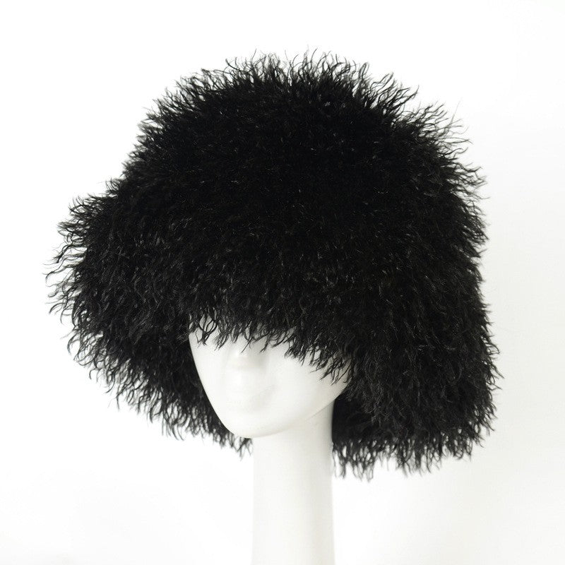 Thick Fluffy Faux Fur Bucket Hat