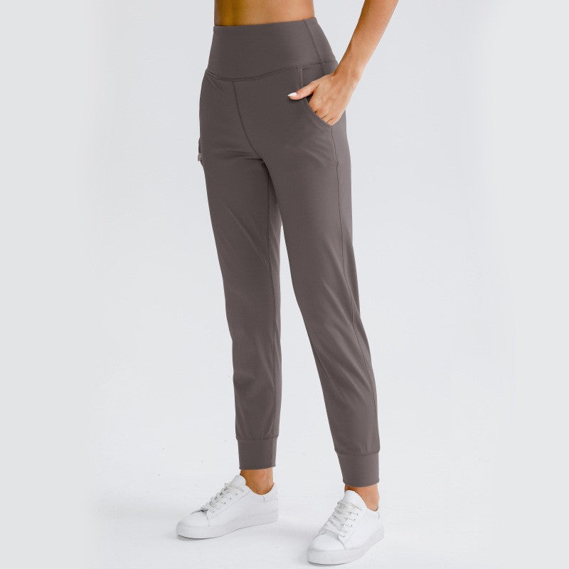 Buttery Soft High Waist Yoga Joggers With Pockets