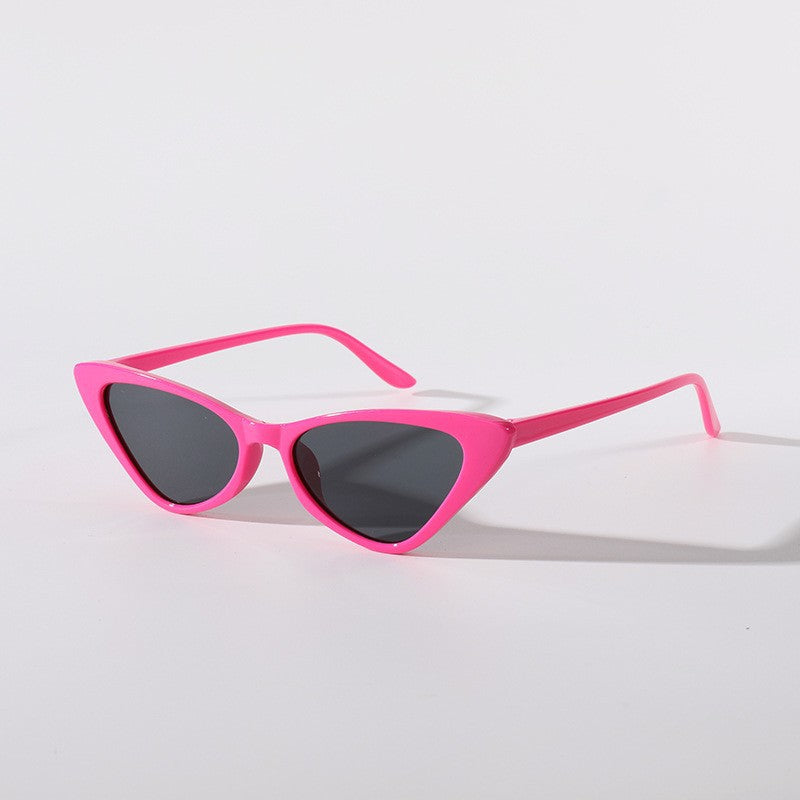 Retro Slim Cat Eye Sunglasses - C12