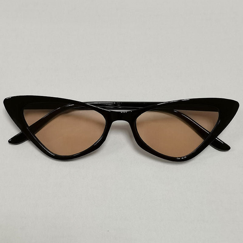 Retro Slim Cat Eye Sunglasses - C13