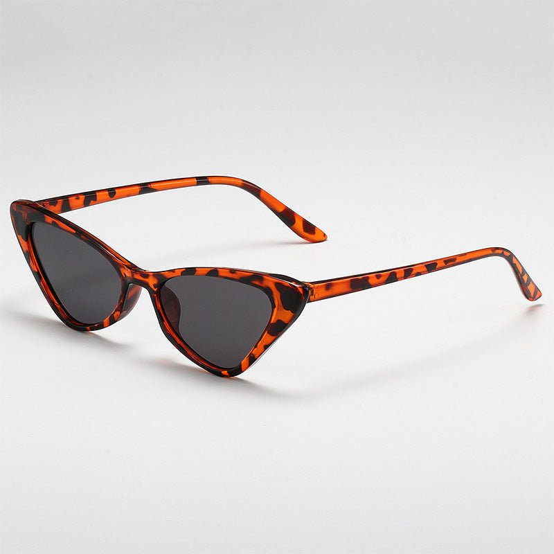 Retro Slim Cat Eye Sunglasses - C3