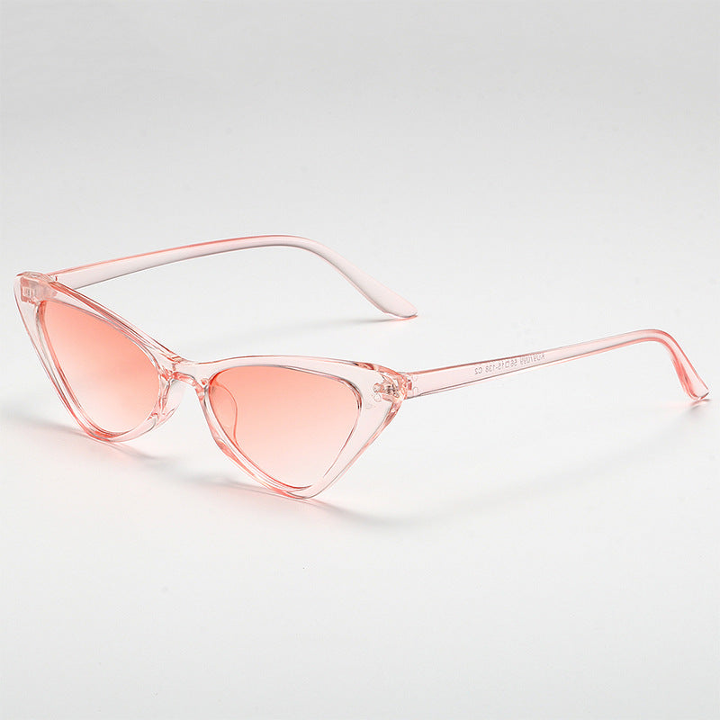 Retro Slim Cat Eye Sunglasses - C6