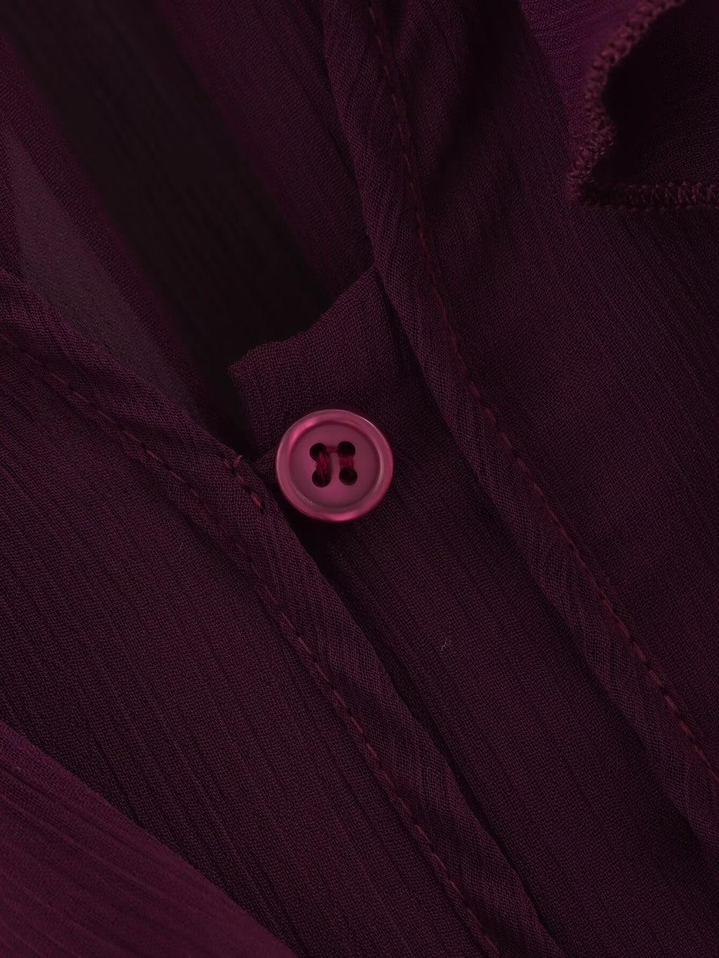 Cascading Ruffle Sheer Button Front Shirt - view 4