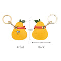Angry Fruit Character Keyring Bag Charm - Pear