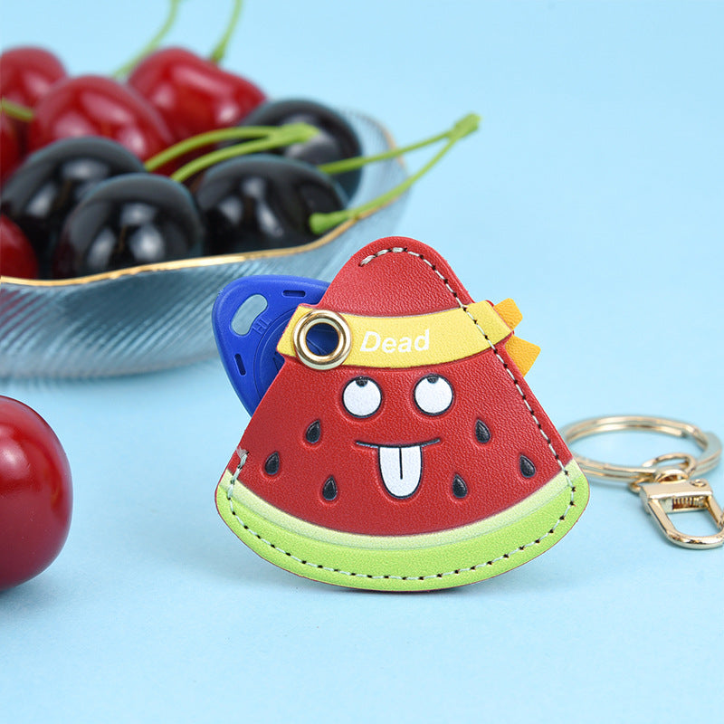 Angry Fruit Character Keyring Bag Charm - Watermelon - 1
