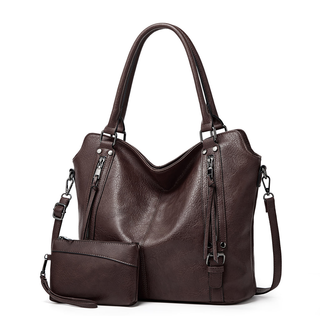 Soft Leather Slouchy Shoulder Bag - Set_05