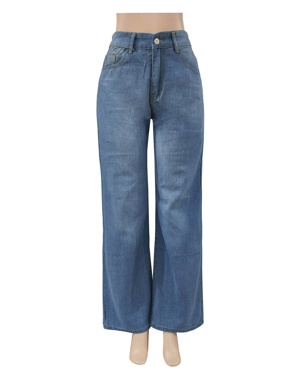 High Waisted Wide Leg Baggy Jeans