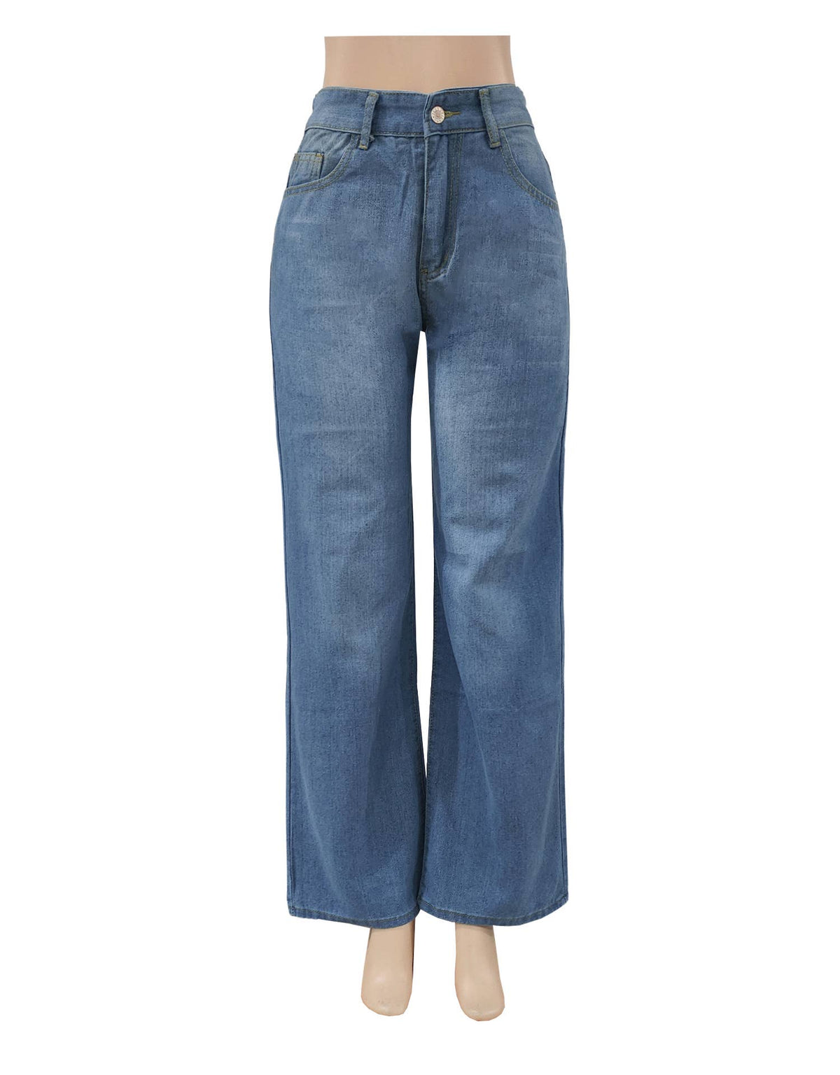 High Waisted Wide Leg Baggy Jeans