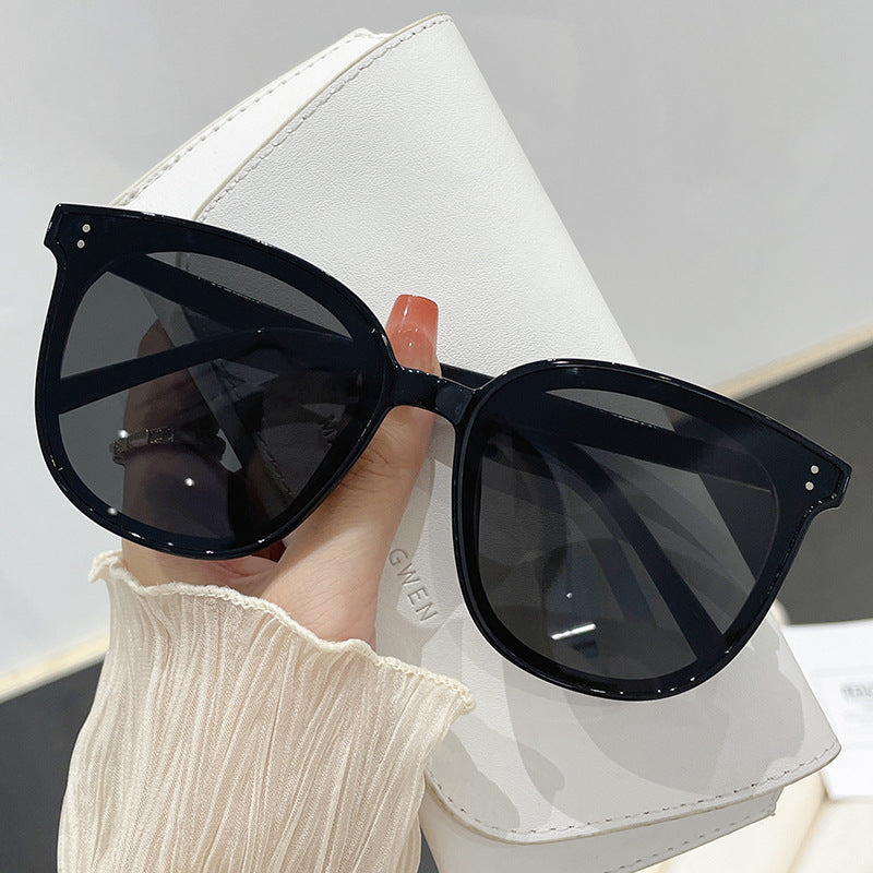 Rounded Square Tinted Retro Sunglasses - NO01