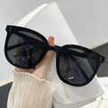 Rounded Square Tinted Retro Sunglasses - NO01