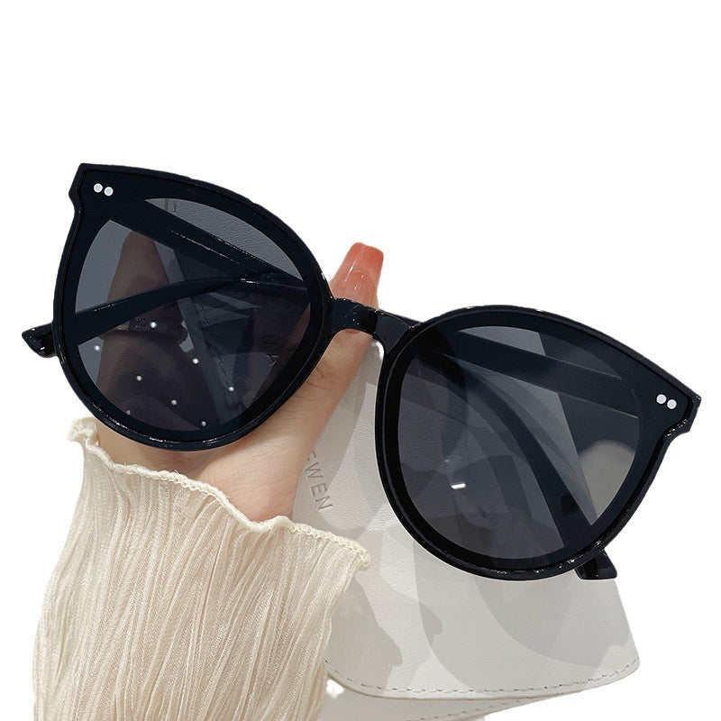 Rounded Square Tinted Retro Sunglasses