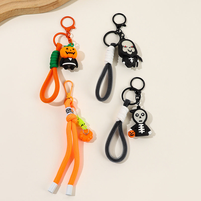 Halloween Charm Wristlet Strap Keychain