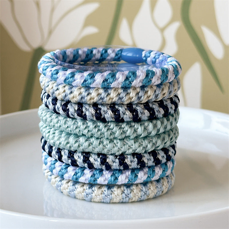 Woven Elastic Hair Tie Multipack - Color03