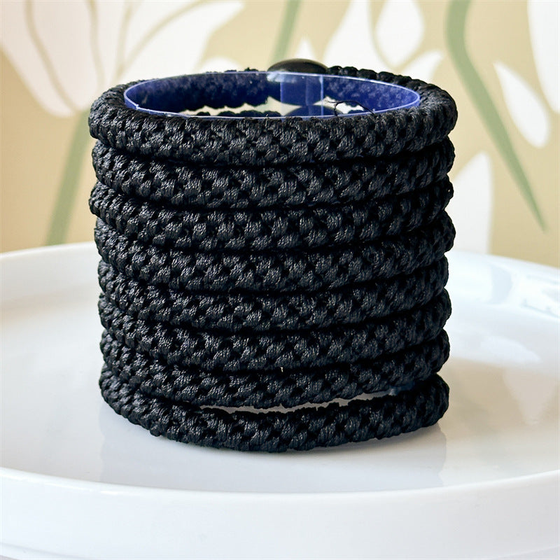 Woven Elastic Hair Tie Multipack - Color04
