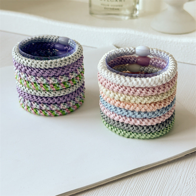 Woven Elastic Hair Tie Multipack - view 2