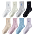 Non Slip Grip Socks for Yoga and Pilates - White
