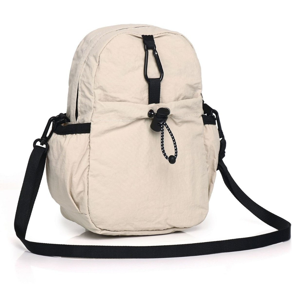 Crinkle Nylon Mini Crossbody Phone Bag