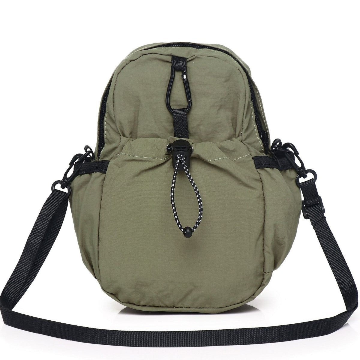 Crinkle Nylon Mini Crossbody Phone Bag