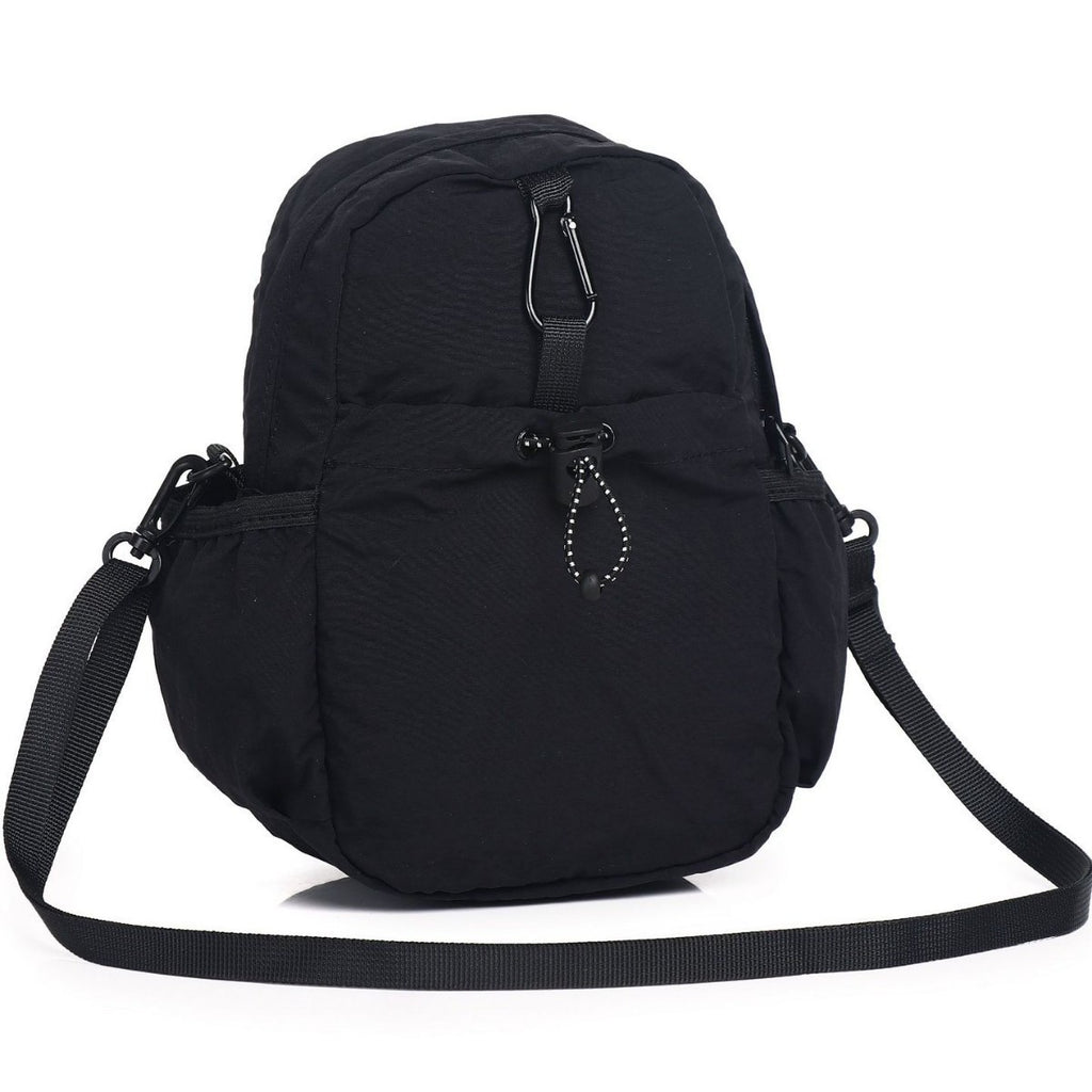 Crinkle Nylon Mini Crossbody Phone Bag