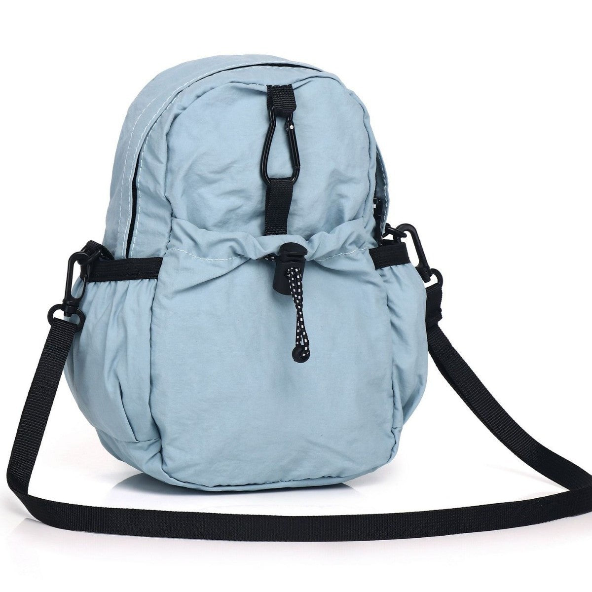 Crinkle Nylon Mini Crossbody Phone Bag