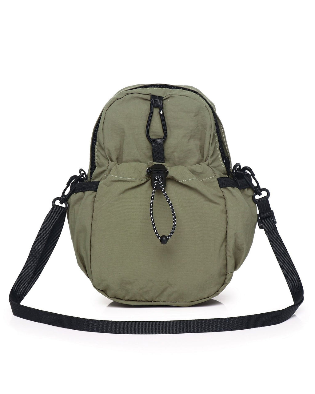 Crinkle Nylon Mini Crossbody Phone Bag