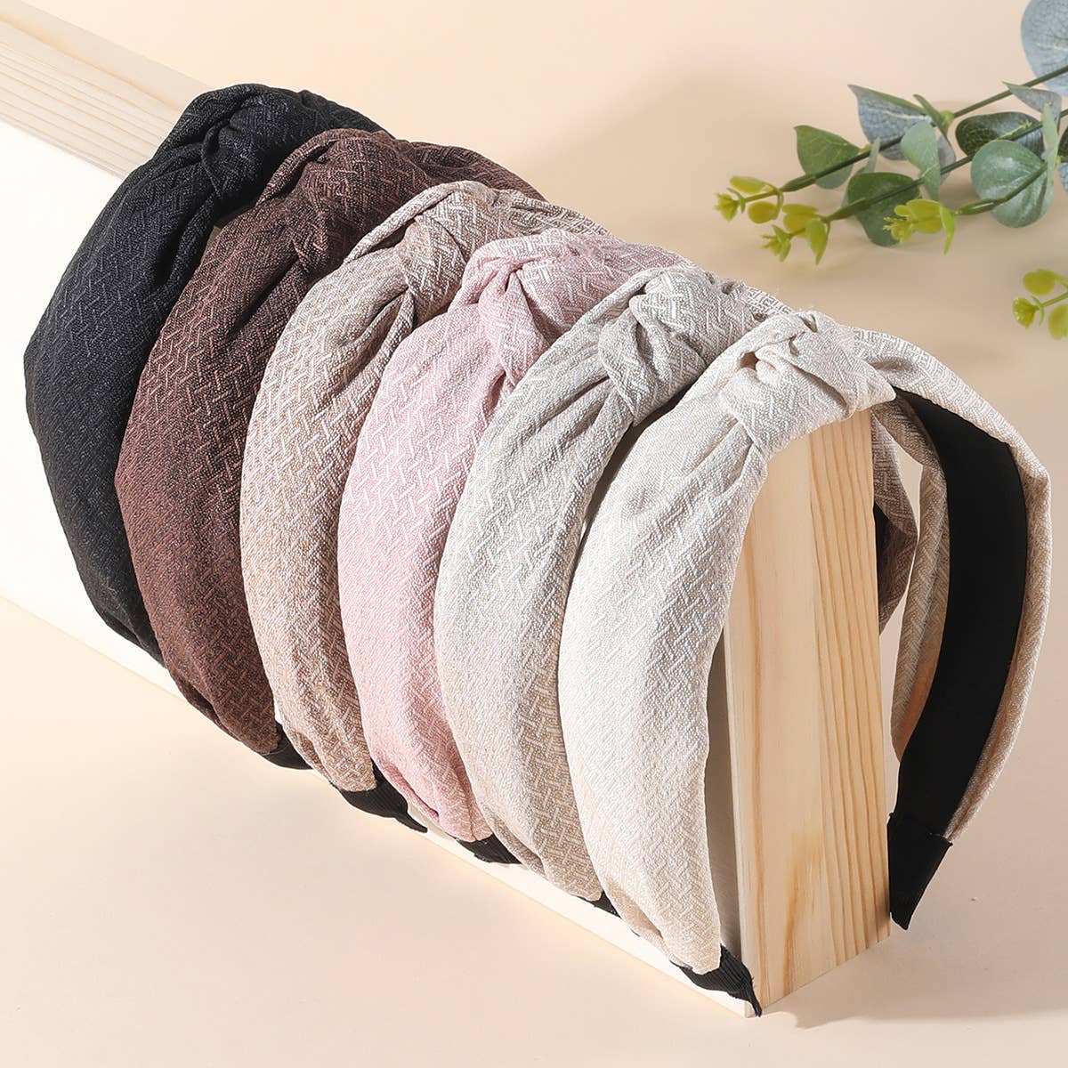 Textured Fabric Knot Headband