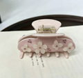 Embellished Acetate Hair Claw Clip with Rhinestones - Color_04