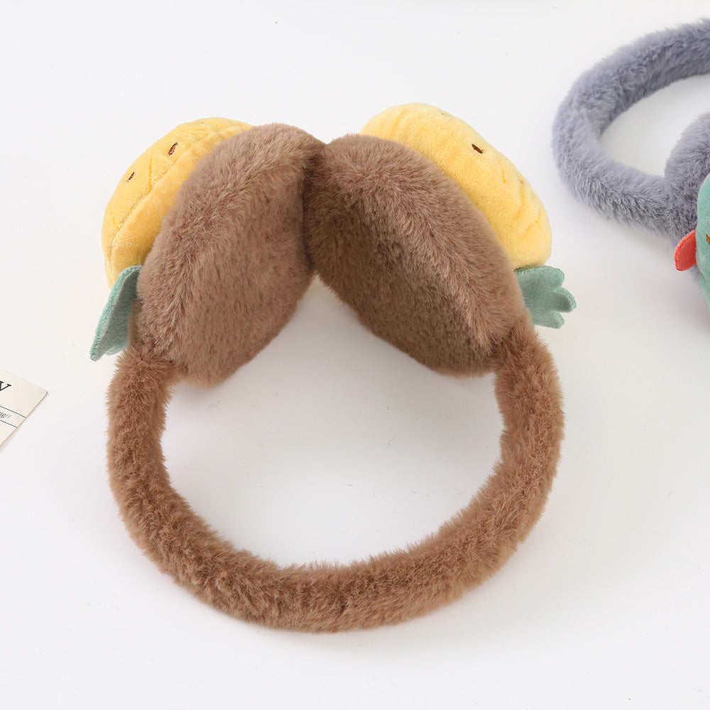 Plush Fruit Foldable Winter Earmuffs - view 1