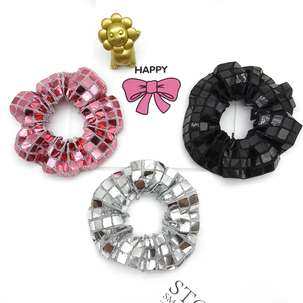 Square Sequin Party Hair Scrunchie - view 2