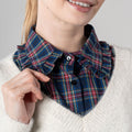 Detachable Faux Shirt Collar Dickey for Sweaters - BlueGrid