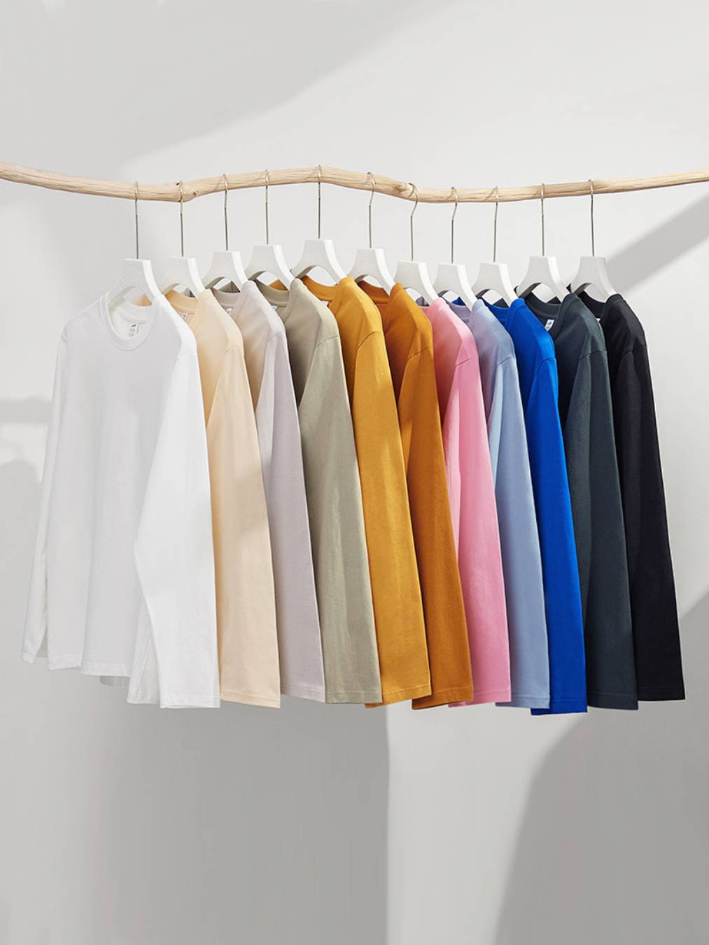 Soft Jersey Long Sleeve Crew Neck Top - view 28