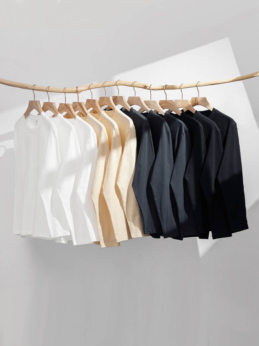 Soft Jersey Long Sleeve Crew Neck Top - view 29
